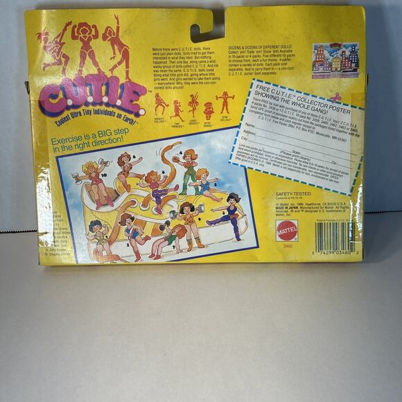 Vintage 1980s Mattel C.U.T.I.E. Figures Lot of 20 w/ Boxes - Picture 6 of 12